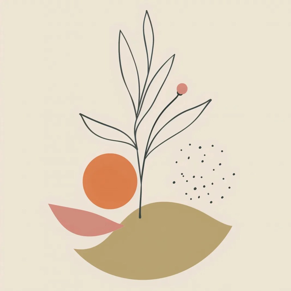 Poszter 30x30cm Finom naturalizmus