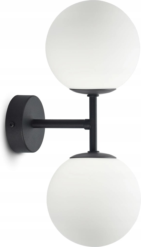 Fali lámpa Dupla Full Globe Glass 561-K2 Led G9 Fehér Gömbök