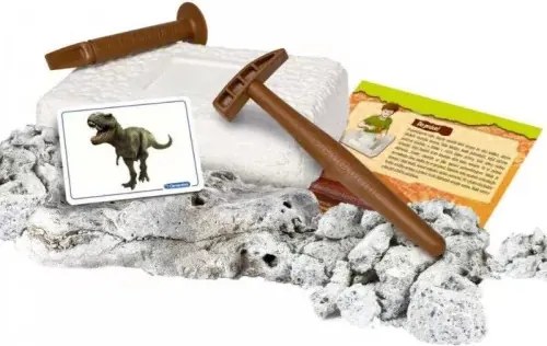 Világító dinoszaurusz Archeo Fun T-Rex régészeti készlet Clementoni