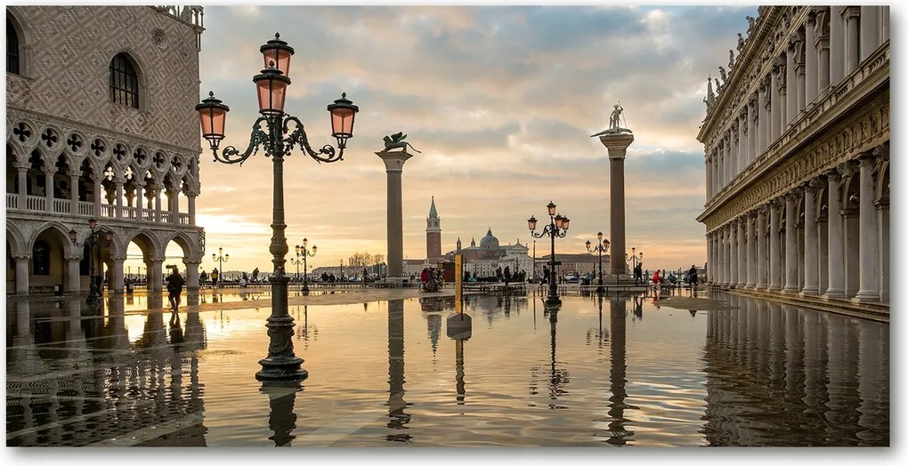 Fotó kép edzett üveg Velence Olaszország 140x70