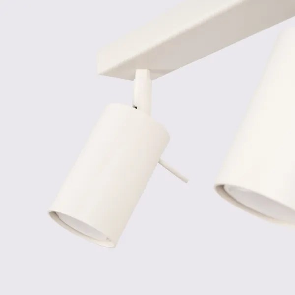 Sollux SL.1496 - Spotlámpa RING 3xGU10/10W/230V krémes