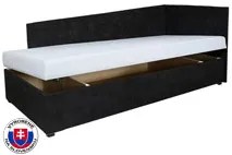 Egyszemélyes ágy (dívány) 80 cm Eda 4 Lux (rugós matraccal) (J). 774103