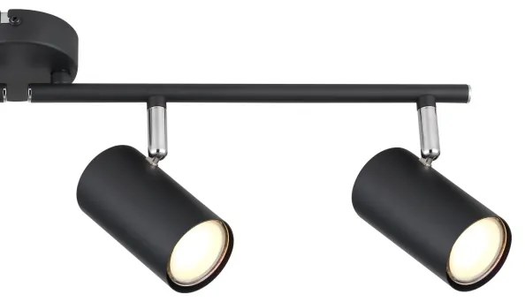 Globo 57914-4 - Spotlámpa ALLVI 4xGU10/25W/230V fekete