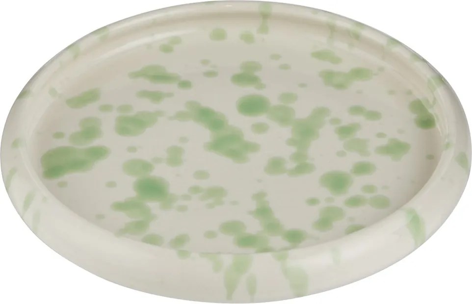BOOGY SPLASH előétel tányér Ø 12 cm , menta