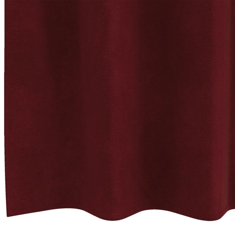 Függönyök függönyökkel 2 pcs bordó 140 x 140 cm Bársony