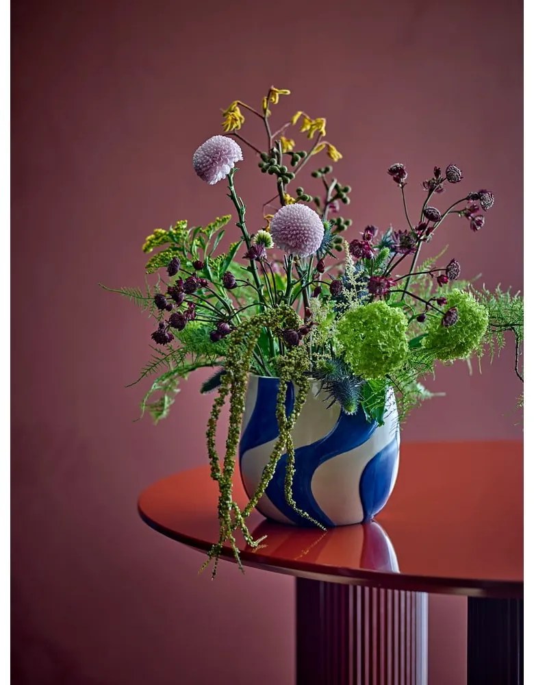 Fényes kerek étkezőasztal ø 110 cm Della – Bloomingville