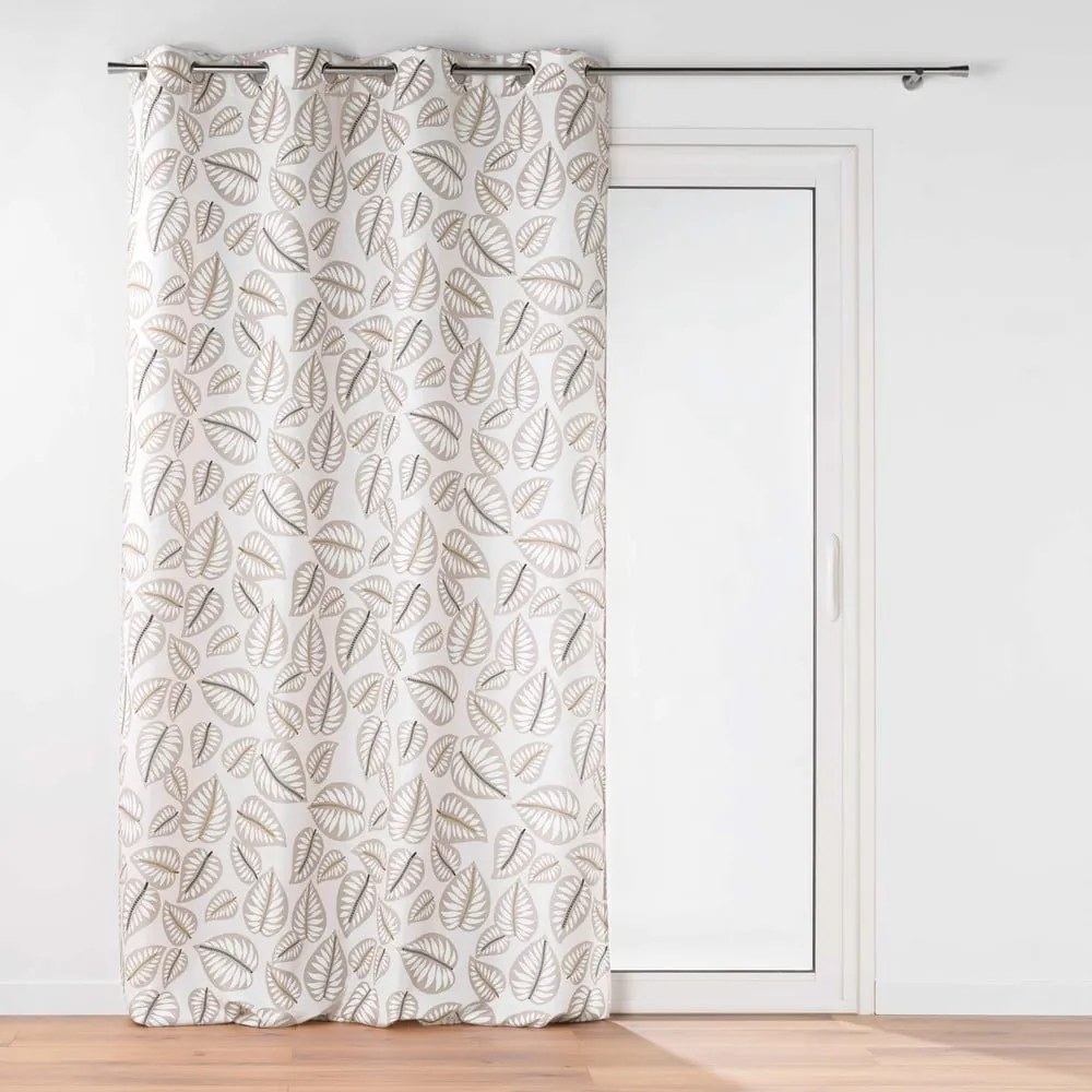 Bézs függöny 140x280 cm Alma – douceur d'intérieur