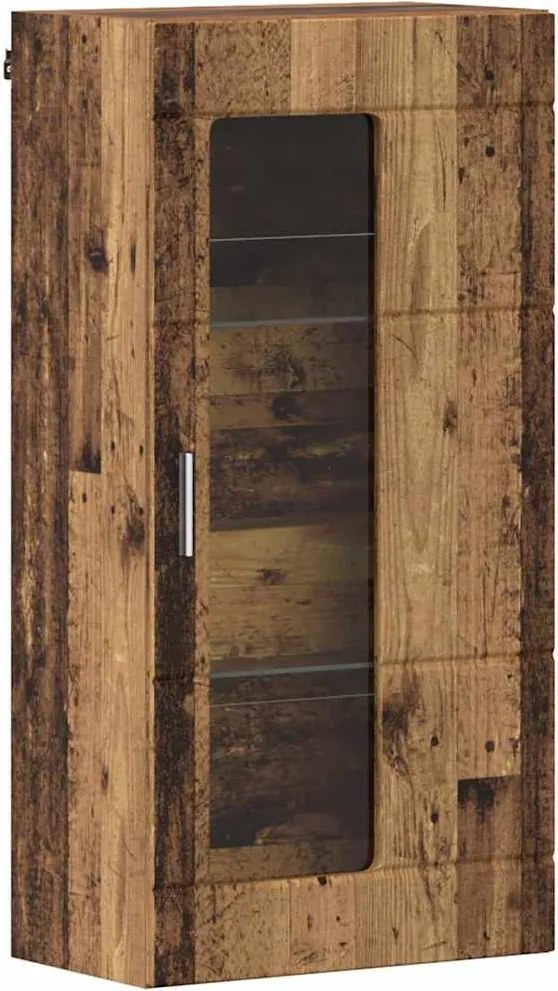 vidaXL Fából Készült Szekrény Öreg fa 50 x 29 x 100 cm Faanyag