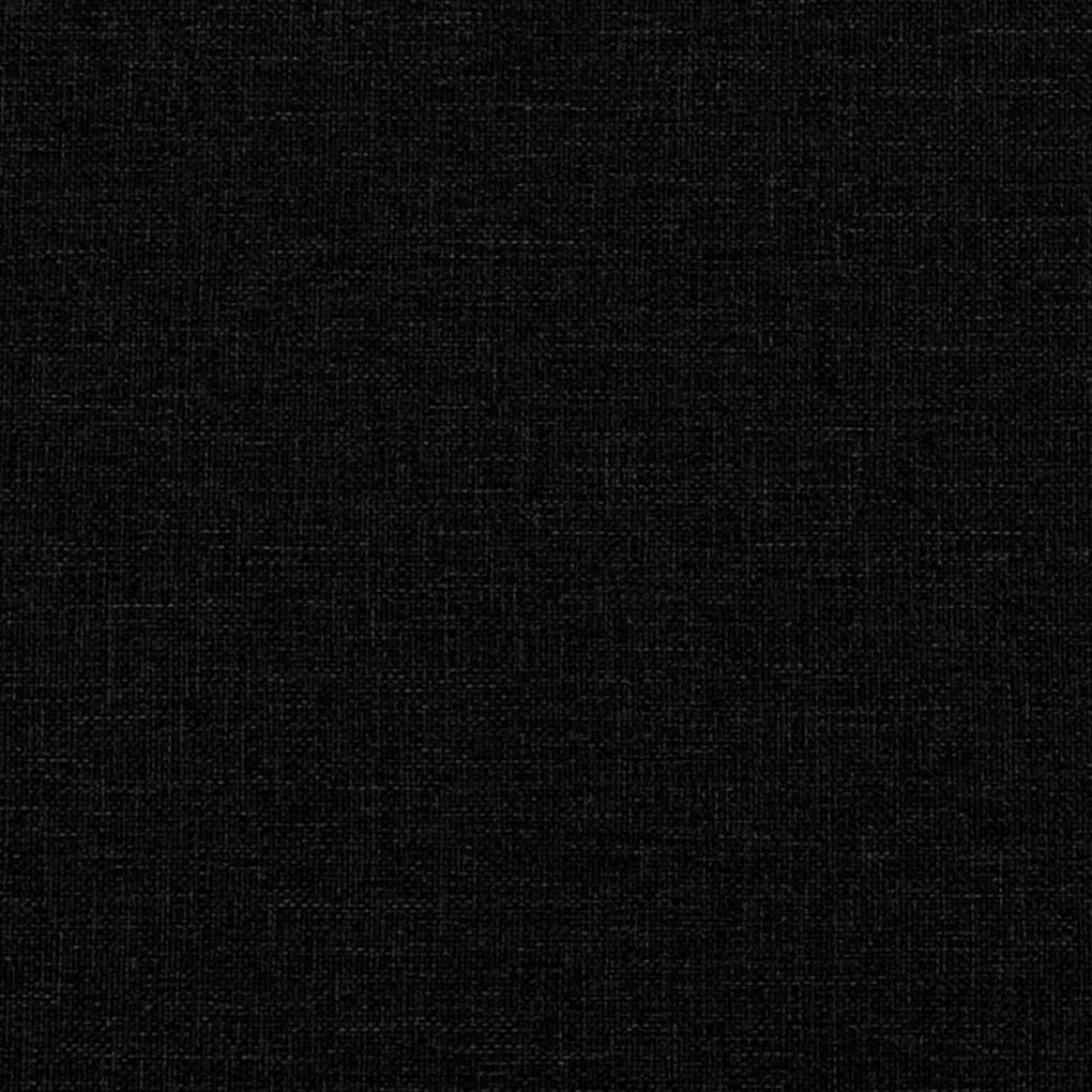 vidaXL forgatható íróasztali szék 54 x 58 x 90 cm Fekete Szövet