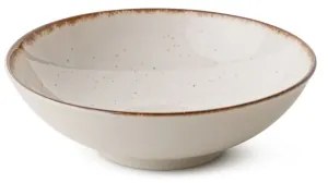 24 darabos bézs/barna porcelán étkészlet