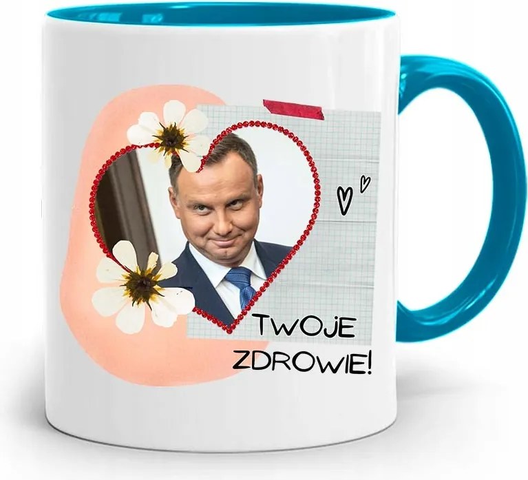 Kék Bögre Elnök Andráshida Írás Egészség