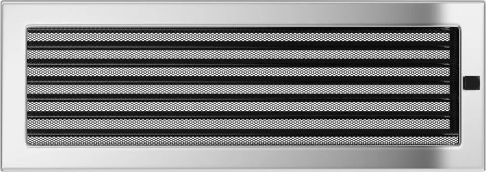 Kandallórács 17x49 Nikkelezett Szellőző Redőny