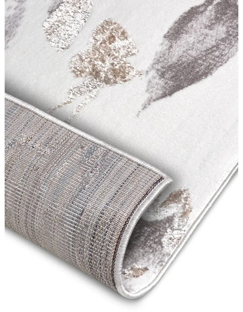 Szürke-barna szőnyeg 120x170 cm Shine Floral – Hanse Home