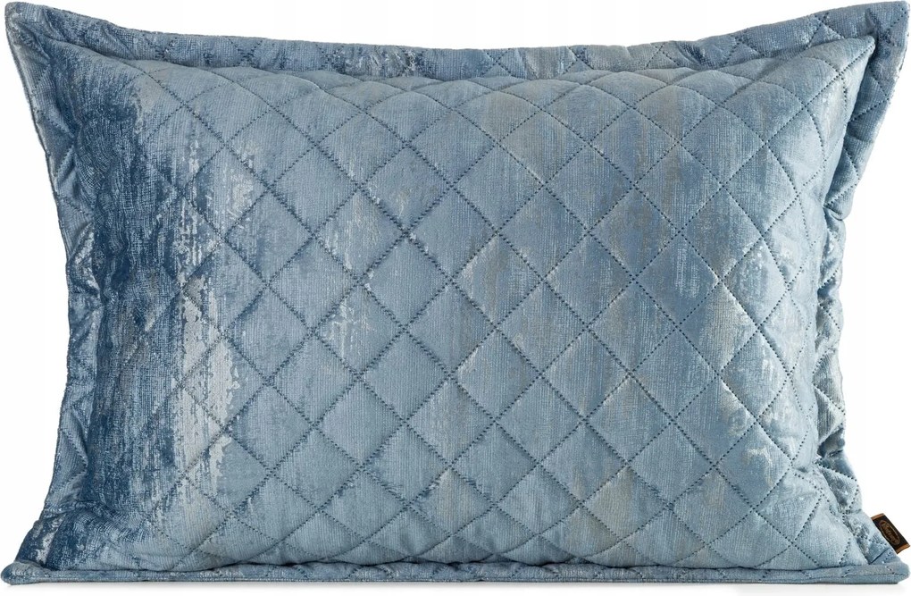 Párnahuzat Blink 43 50x70 cm kék bársony díszpárnahuzat