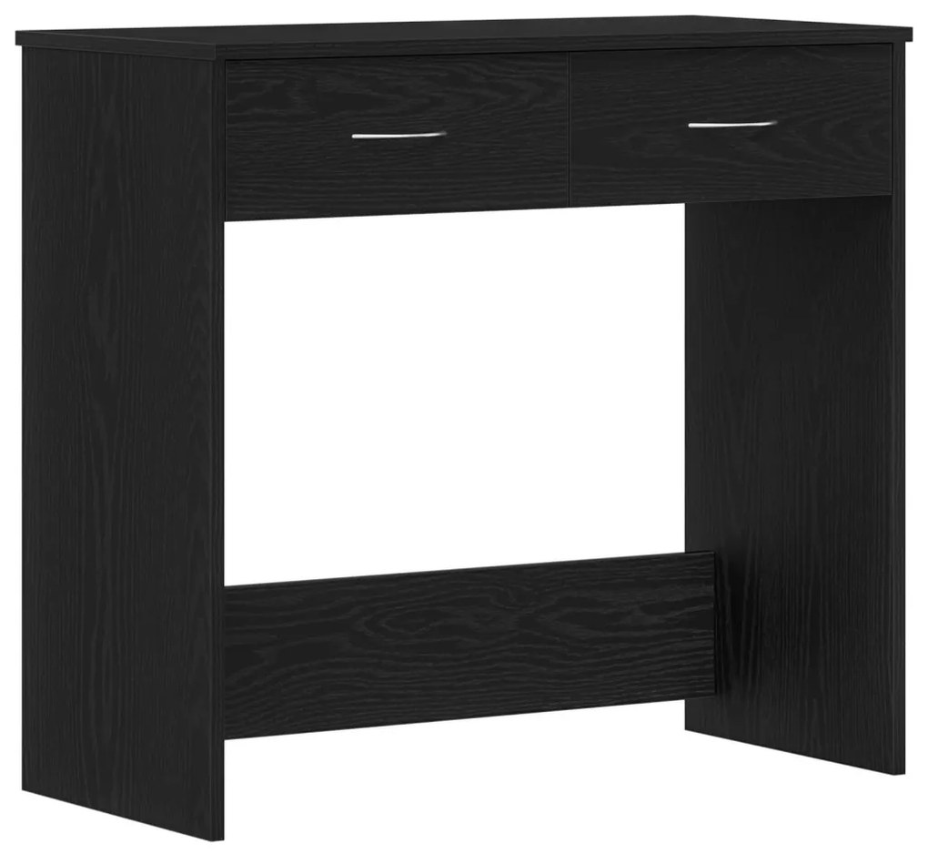 Asztal Fekete Tölgy 80x40x75 cm Mérnöki Fa