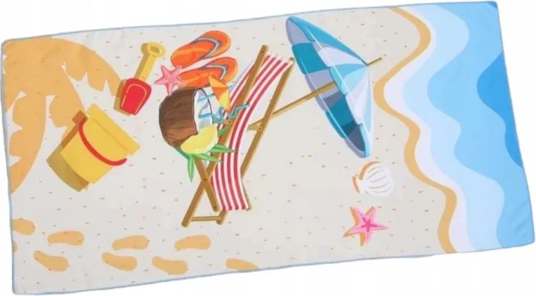 Nagy Strandfürdő Törölköző 70x140 Xxl-es Medencéhez