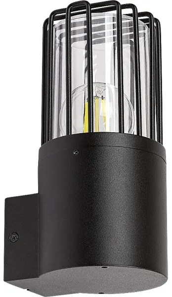 Rabalux 77083 - Kültéri fali lámpa HAREN 1xE27/60W/230V IP54 fekete