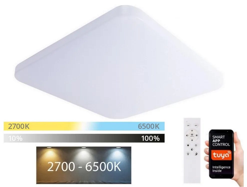 Brilagi Brilagi - LED Dimmelhető mennyezeti lámpa SMART LED/36W/230V Wi-Fi Tuya + távirányító BG0500