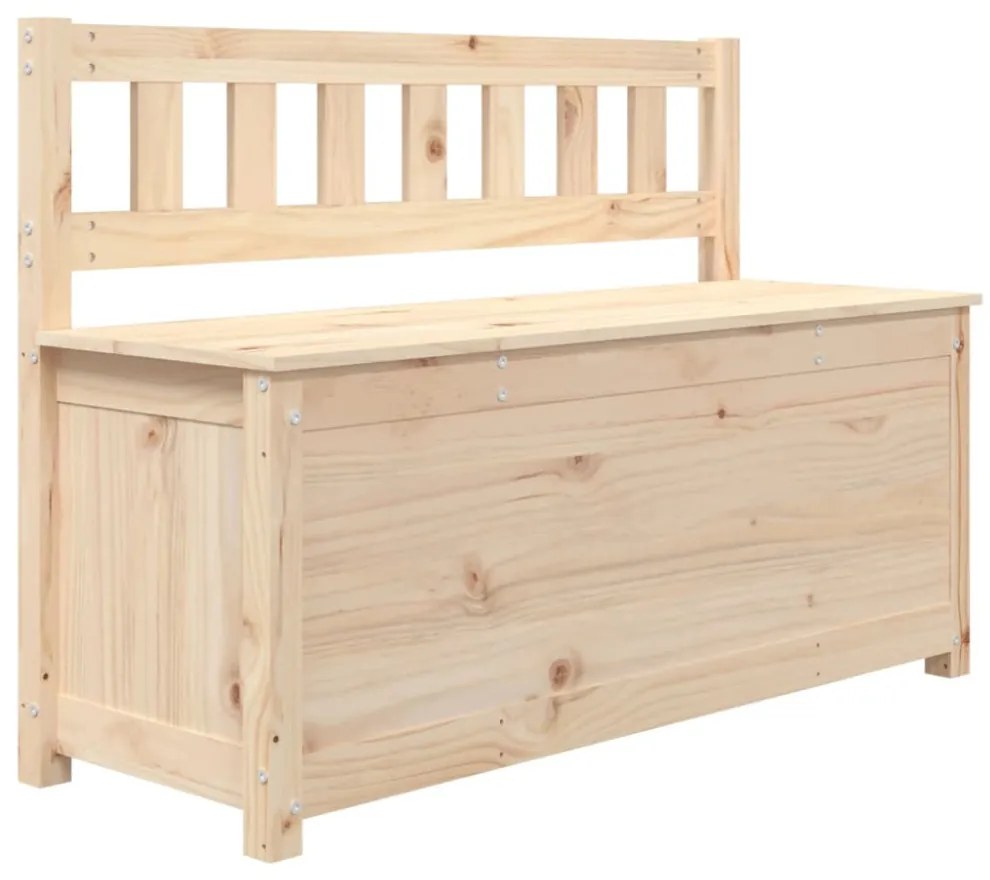 tömör fenyőfa pad 110 x 41 x 76,5 cm