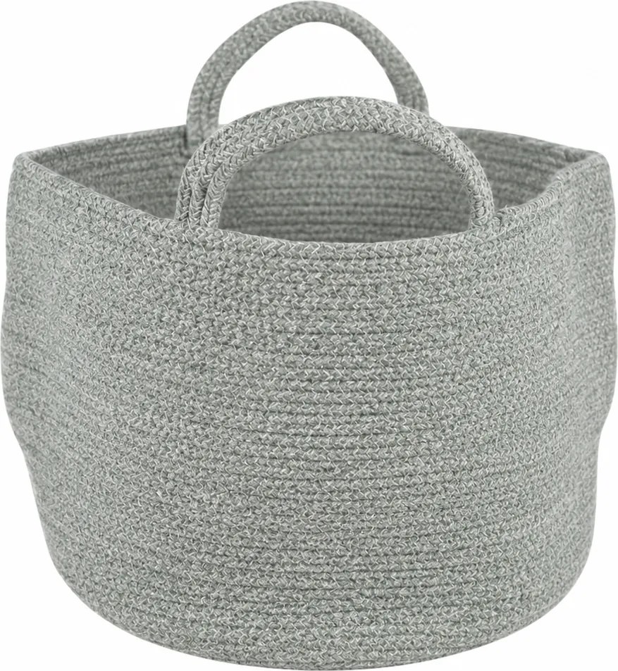 Tárolókosár fogantyúkkal COTTON HAVEN 35x35 cm - több színben Termék színe: Růžovohnědá