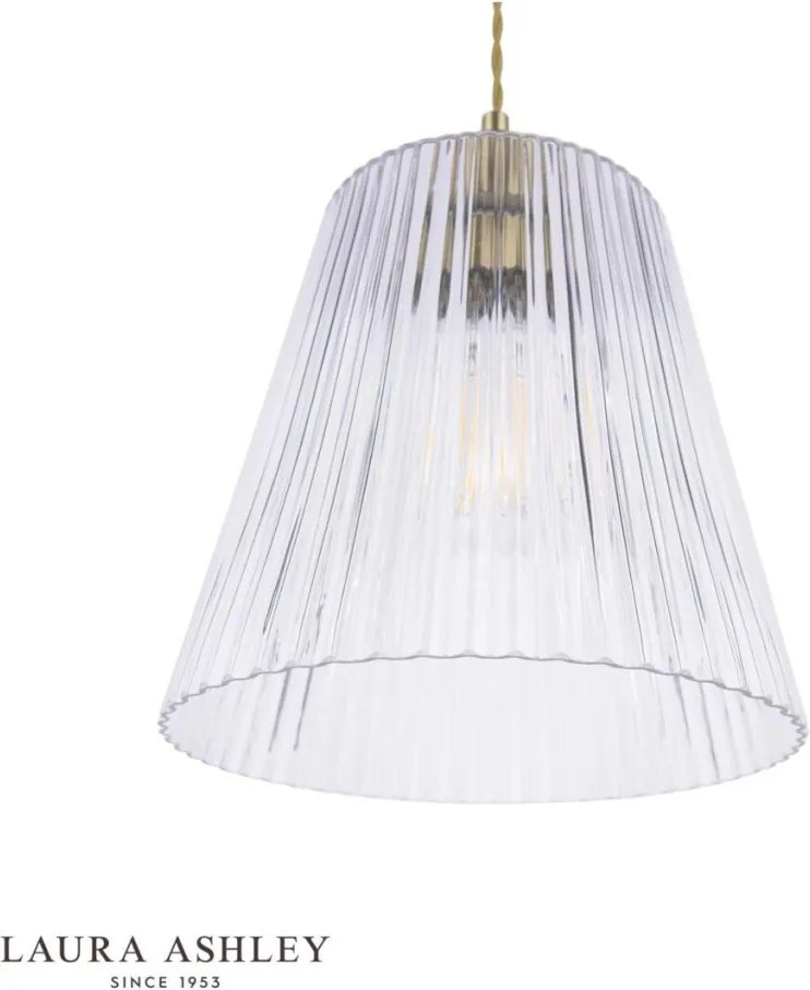 LAURA ASHLEY 3756205-Q CALLAGHAN Egyágú Függesztett Lámpa Fém E27 IP20