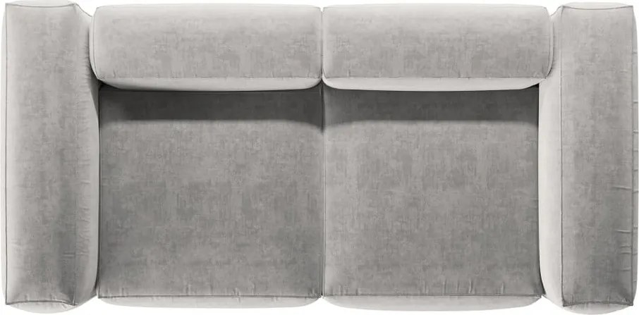 Világosszürke kanapé 224 cm Bergamo – Cosmopolitan Design
