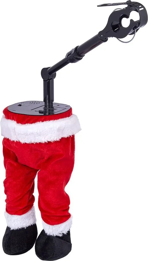 X-MAS mozgó dekoráció, Mikulás láb