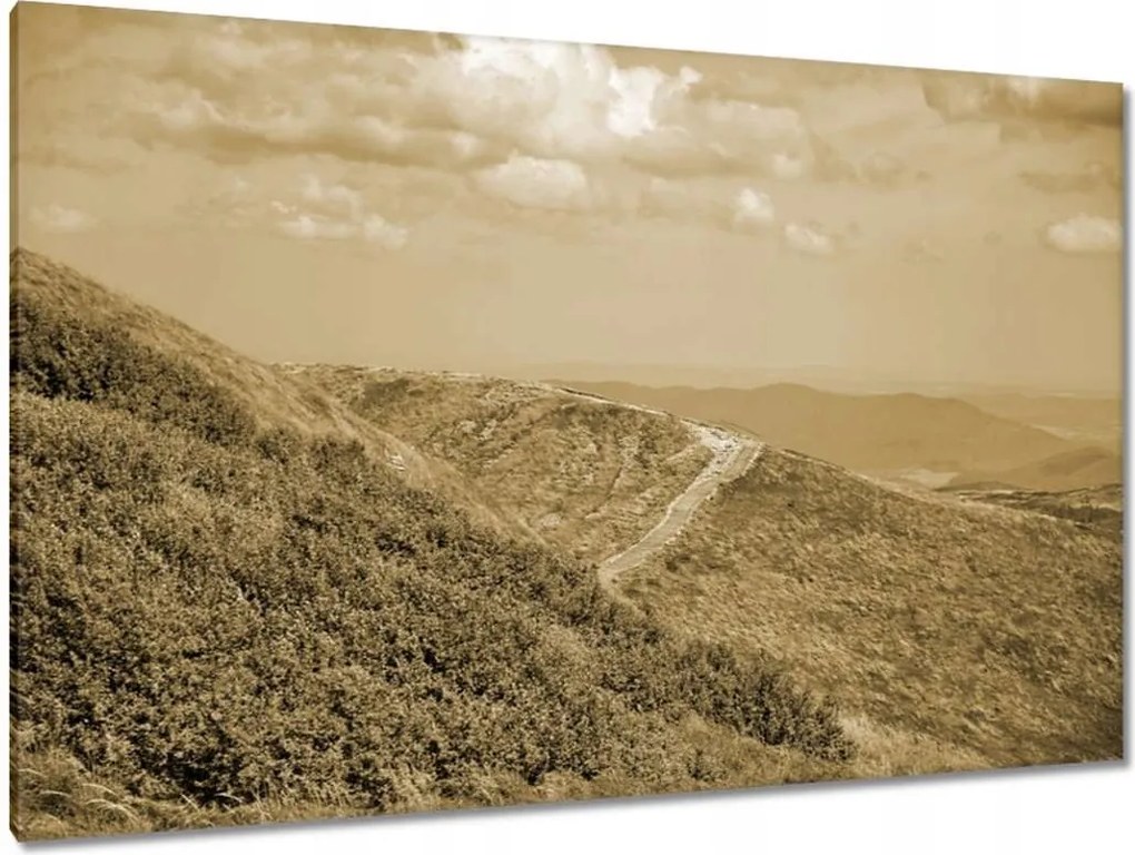 Képek 120x80 Lengyel Bieszczady hegyek