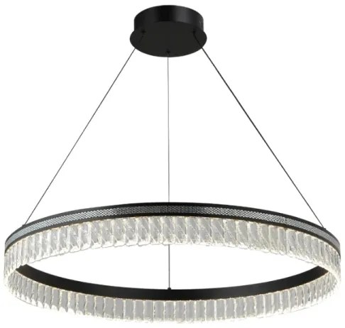 LED fényerőszabályozható kristálycsillár kábelre függesztett THALIA LED/55W/230V 3000-6000K + távirányító