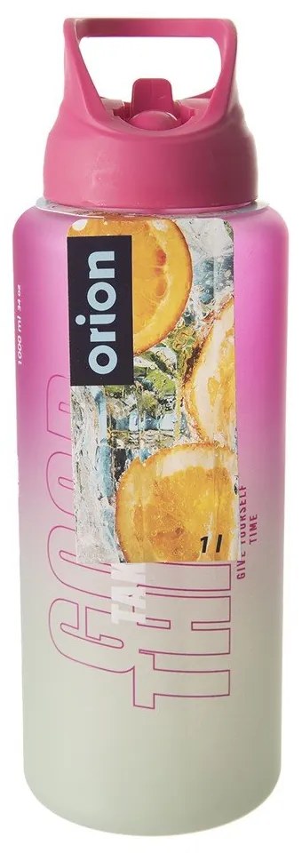Rózsaszín tritán ivópalack 1 l Moly – Orion