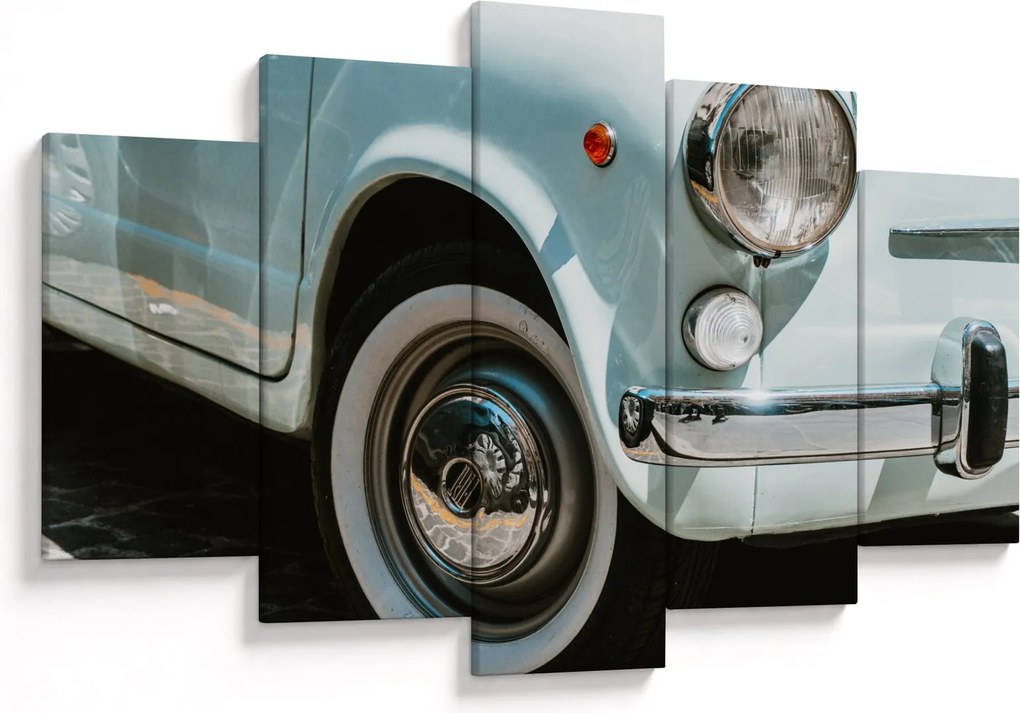 Kép - Fiat retro autó (150x105 cm)