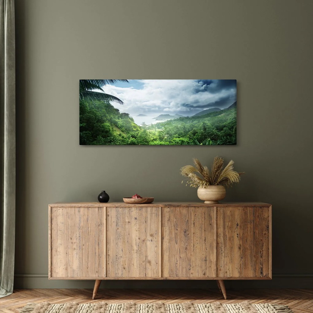 Kép - Seychelle-szigetek, dzsungel (120x50 cm)