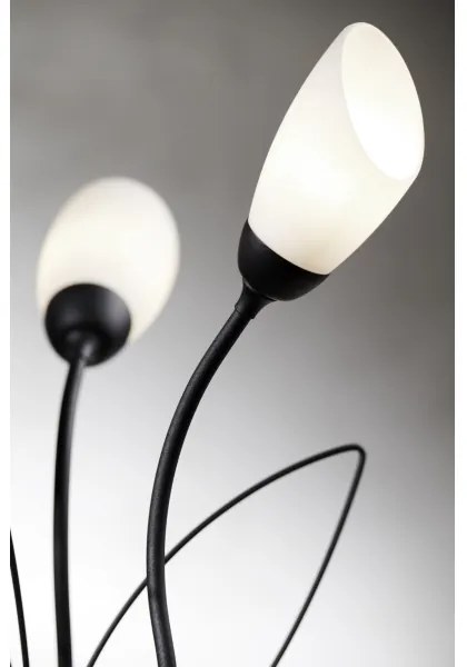 Jupiter 2065 - Asztali lámpa GLORIOSA 3xG9/14W/230V fekete