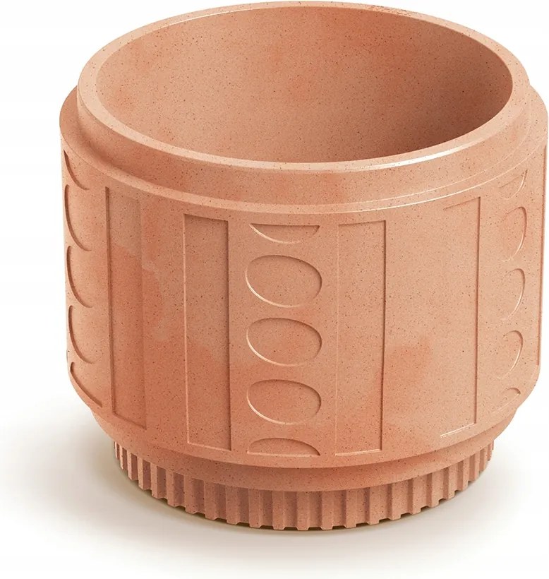 Virágtartó Ethick Folka Round Ø40 x 40 x 32 cm Terrakotta TFOR40-243R