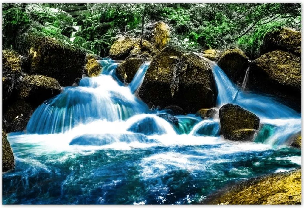 Poszterek 200x135 Hegyi vízesés