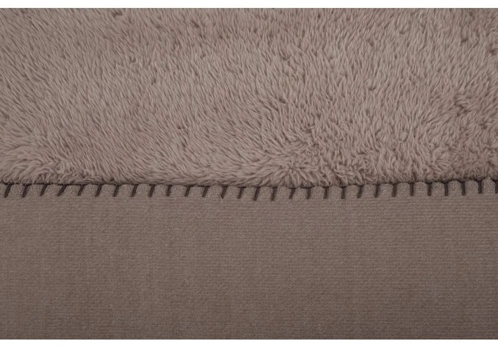 Szürkésbarna mikroplüss takaró 150x200 cm Tomo – Tiseco Home Studio