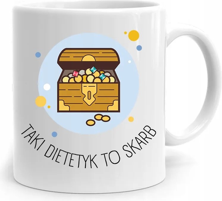 Dietetikusoknak A Dietetikus Bögre Egy Kincs, fényképes nyomtatással