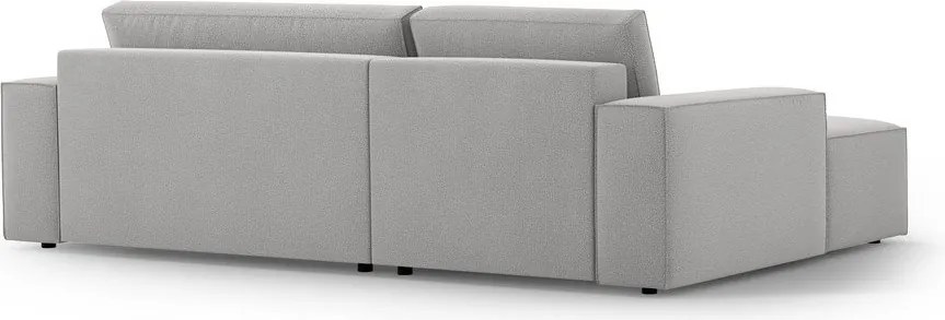 Világosszürke kinyitható sarokkanapé (bal oldali) Jodie – Micadoni Home