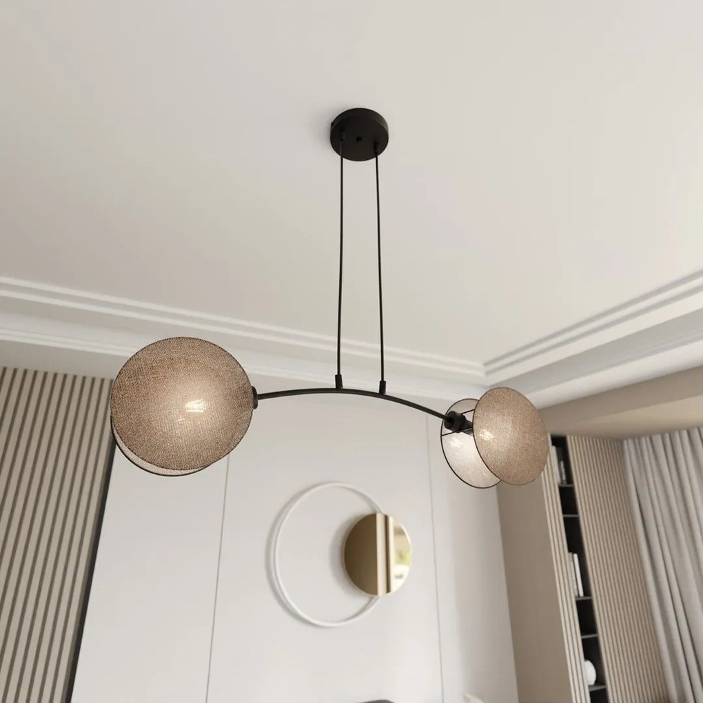 Emibig modern függeszték motif fekete krém emi1328/2
