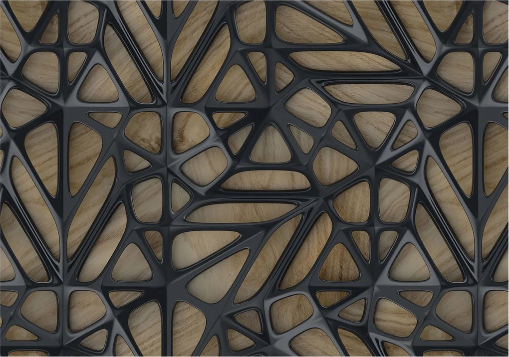 Flizelin tapéta Flizelin fali prémium fa háló 312x219