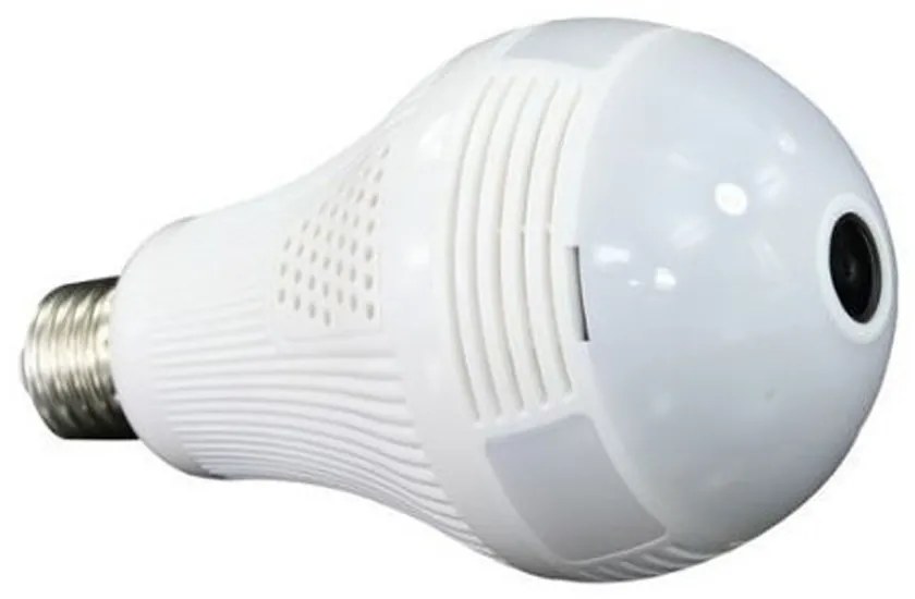 360 fokos WiFi LED Panoráma Kamera Izzó E27 foglalattal Villanykörte