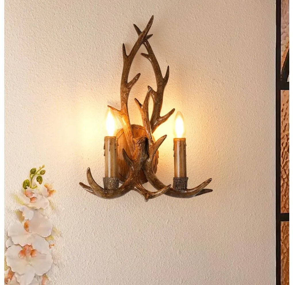 Brilagi - Fali lámpatest DEER 2xE14/10W/230V agancs