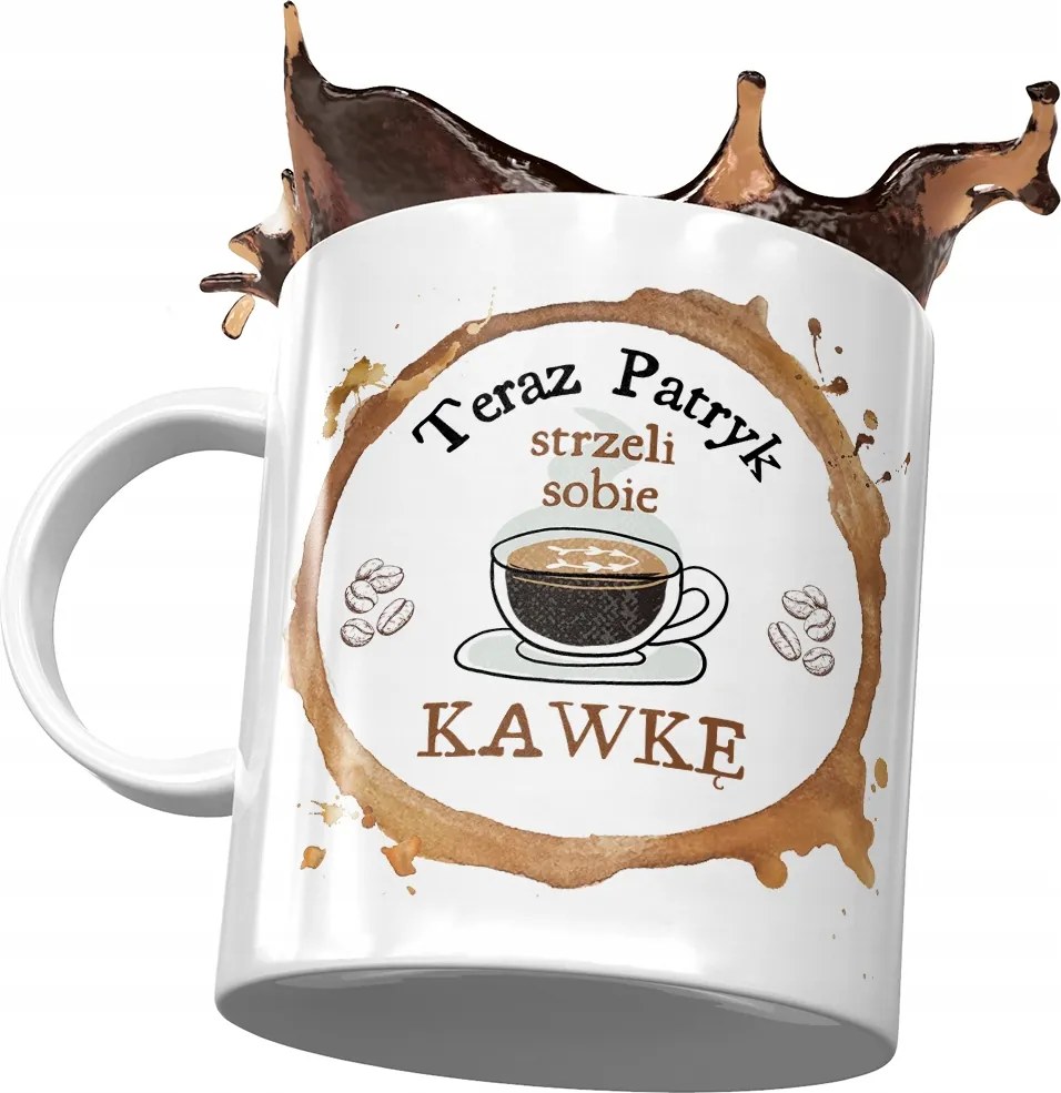 Bögre Patrik Férj Kolléga Születésnapi Ajándék Nyomtatott Fotóval