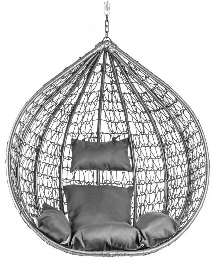 Szürke függőszék KOKON állvány nélkül