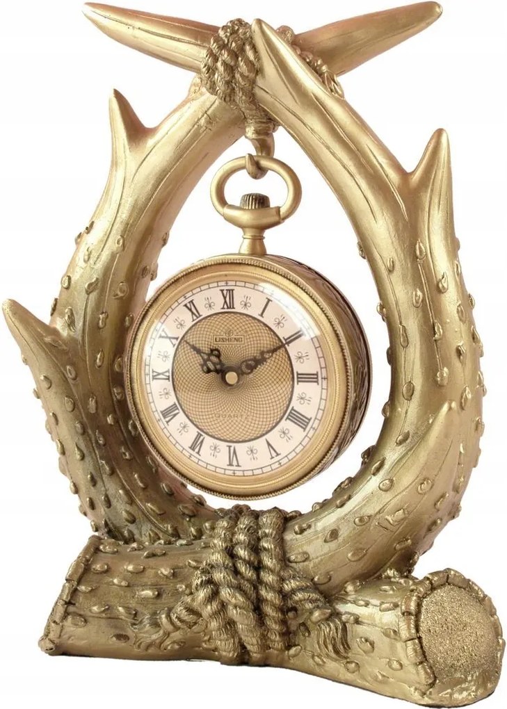 Óra Asztali Kandalló Óra Poliston