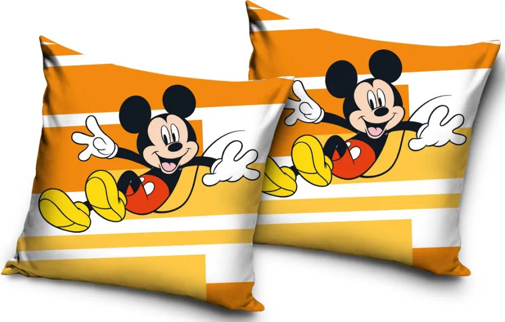 Disney Mickey Orange párna, díszpárna 40x40 cm