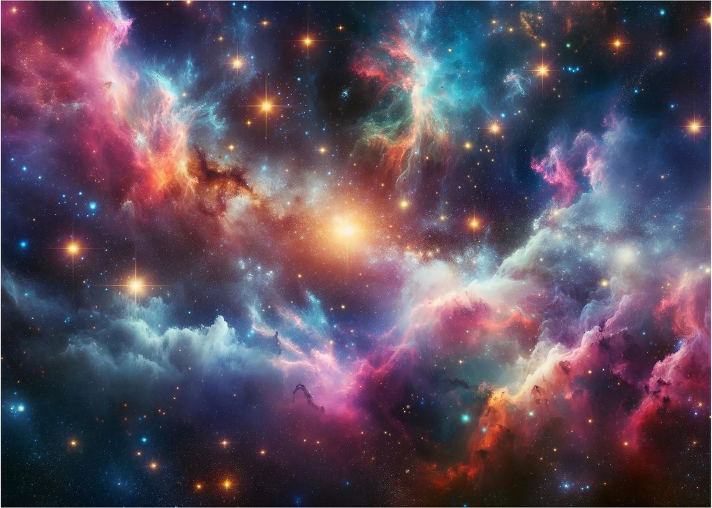 Kép - Sötét univerzum (70x50 cm)