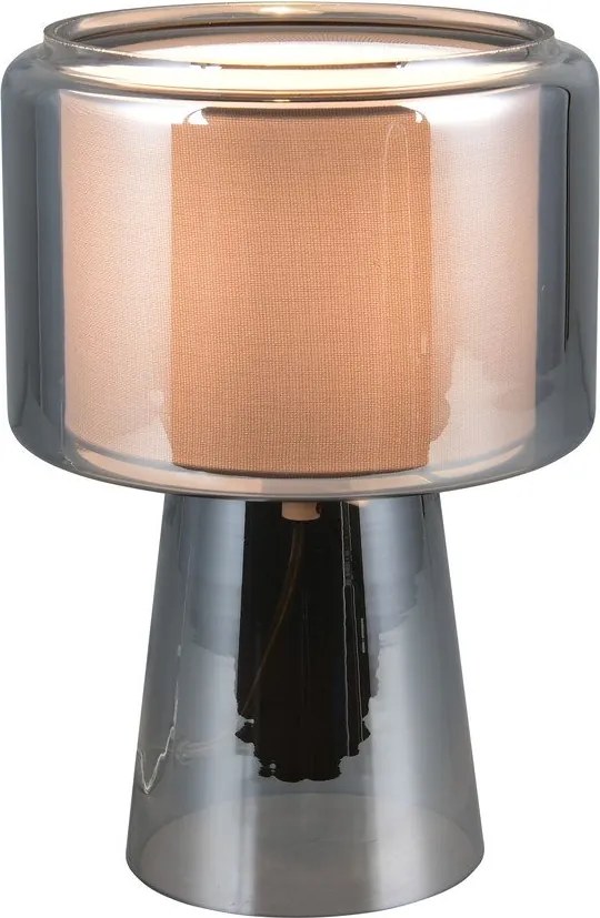 Szürke asztali lámpa (magasság 29 cm) Rocka – Trio