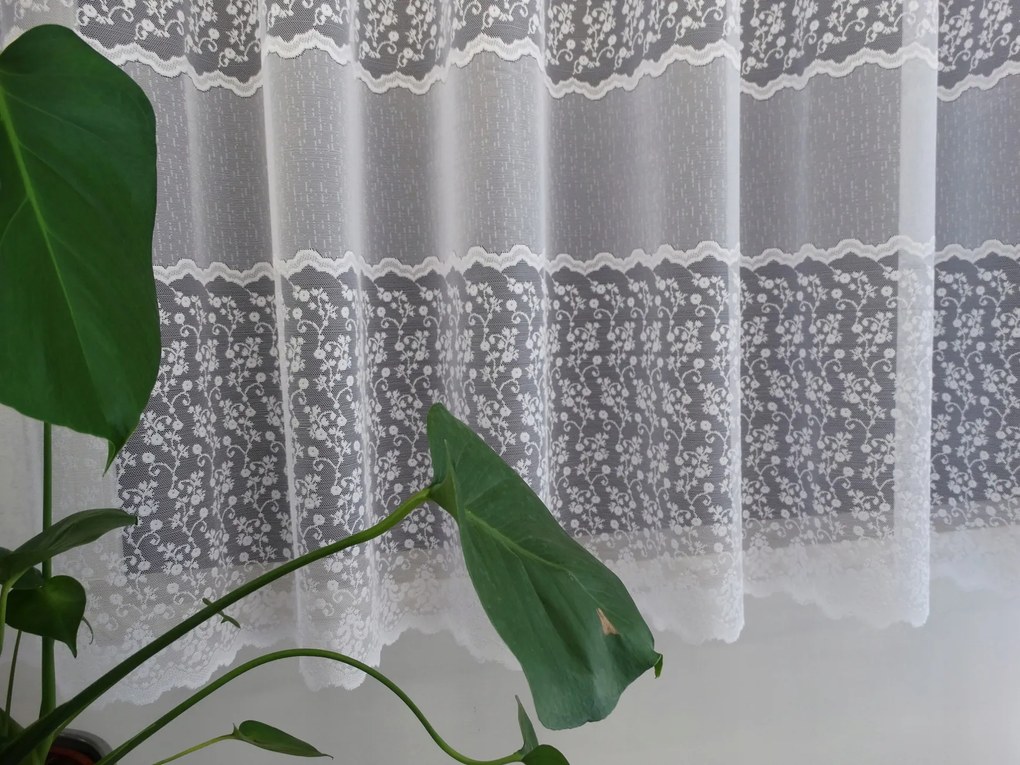 Mg Függöny 35803 Fehér 350x160cm készre varrva M