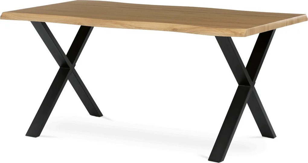 Étkezőasztal 160x90 cm MDF vad tölgy